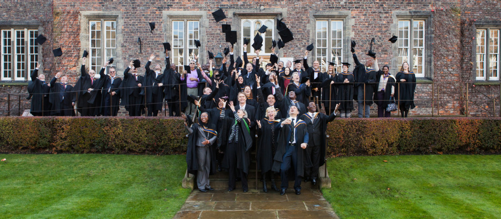 Graduation 2013, hats off! - photo courtesy of York St John University