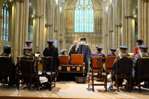 Graduation in the Minster