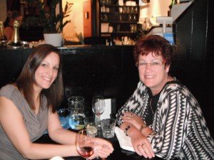 "This was taken the weekend of her wedding last year, so a very happy time for us as we had a quiet mother/daughter meal together." ~ Patricia